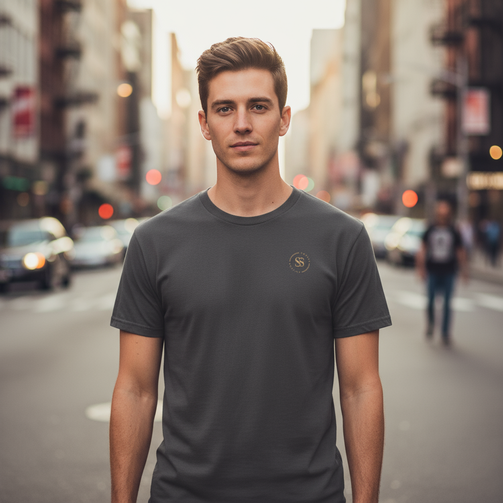 Saiyan Genetics Signature Heavy Garment-Dyed T-Shirt - Lifestyle Detail