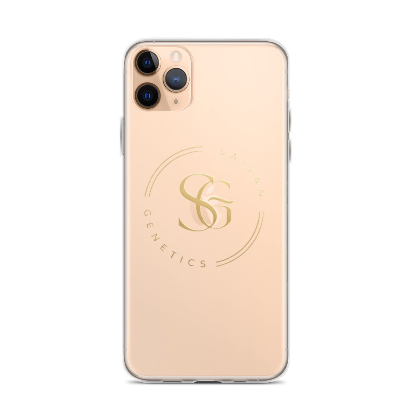 Saiyan Genetics iPhone 11 Pro Max Case - Transparente Hülle am Smartphone