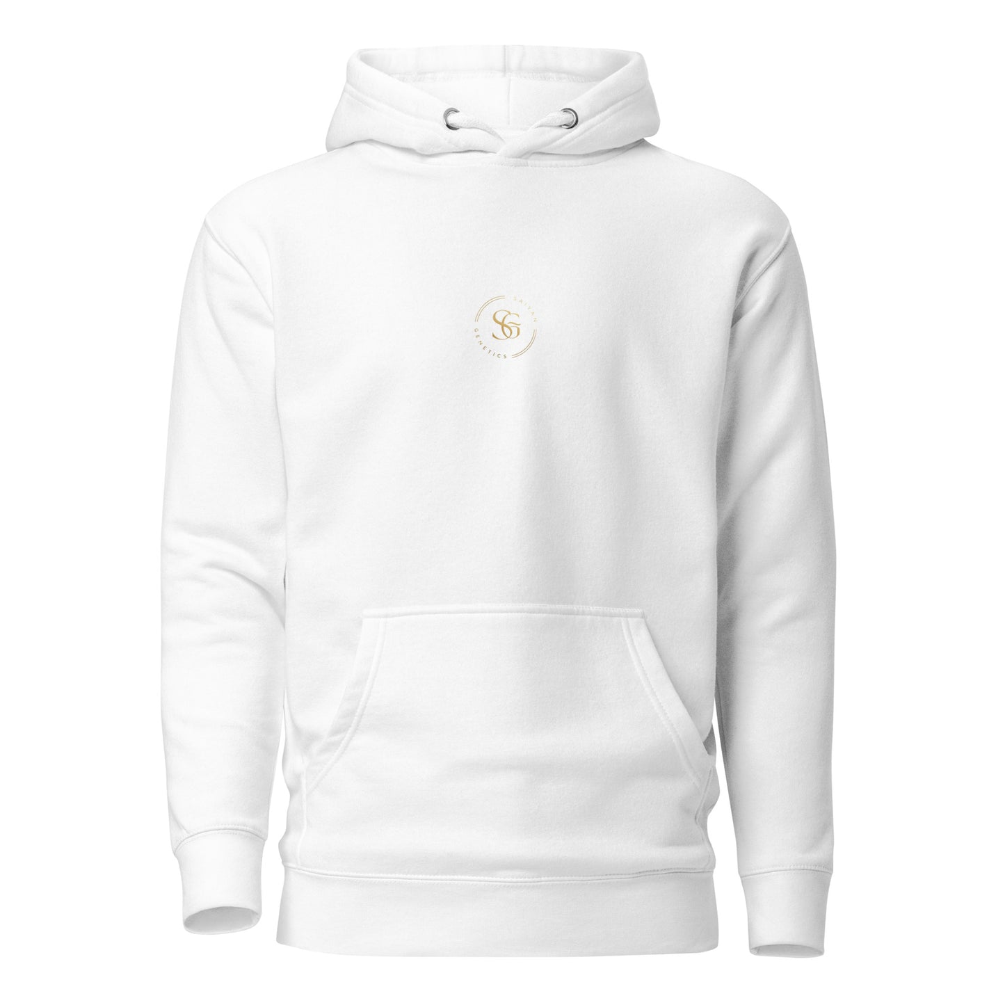 Baumwolle Hoodie Herren Cotton Blend - Vorderansicht - Saiyan Genetics