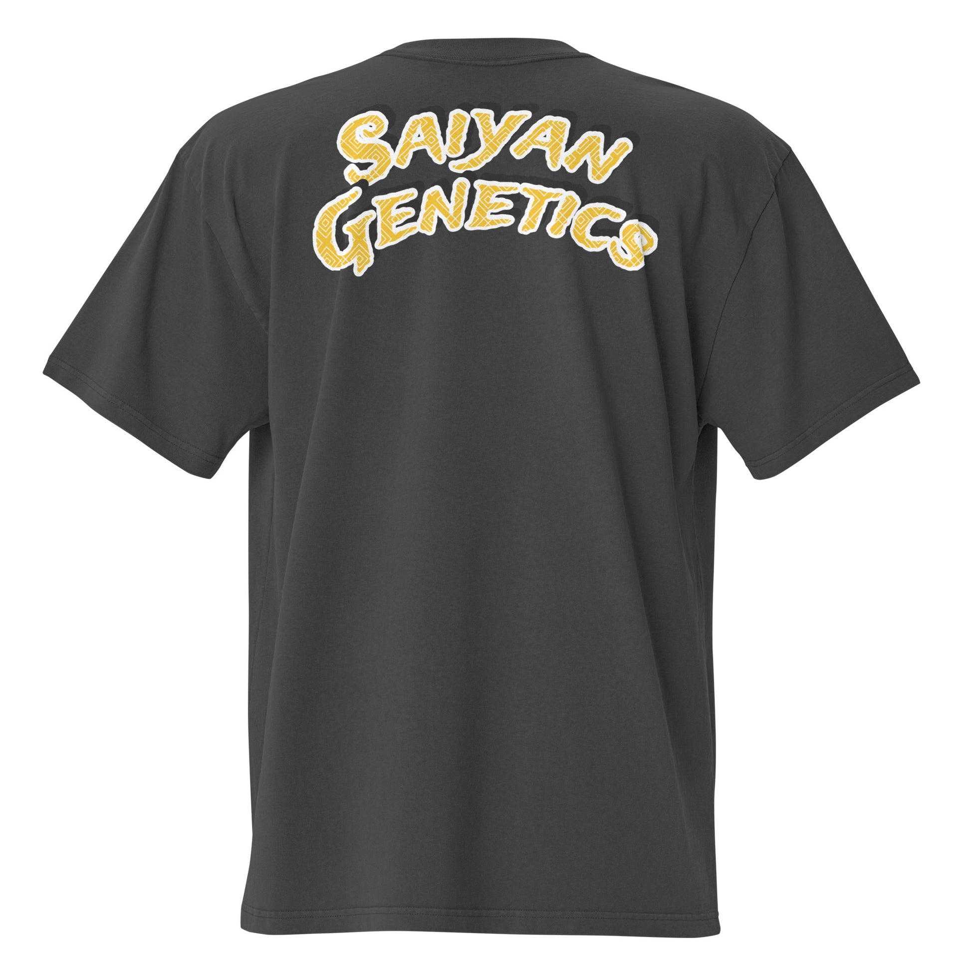 Saiyan Genetics Signature Oversized T-Shirt - Rückansicht Oversized Fit - Saiyan Genetics