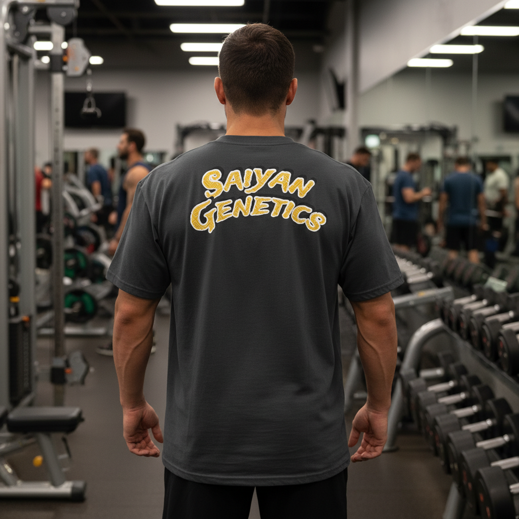 Saiyan Genetics Gym Lifestyle Bild
