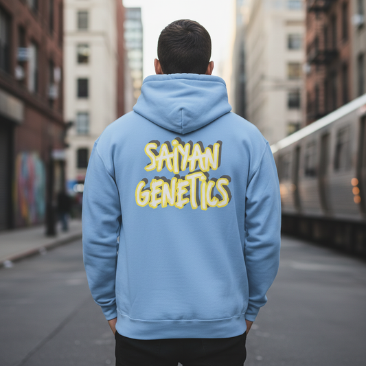 Saiyan Genetics Hoodie Lifestyle Foto