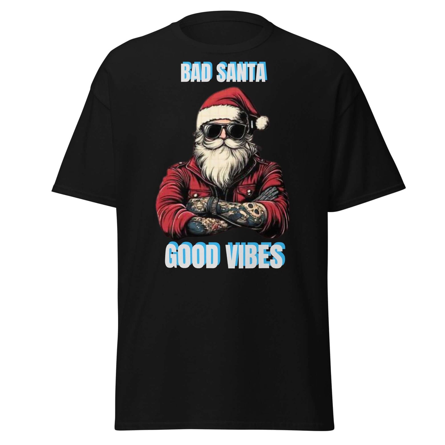 Saiyan Genetics Chill Claus Unisex T-Shirt Weihnachtsgeschenk Vorderansicht