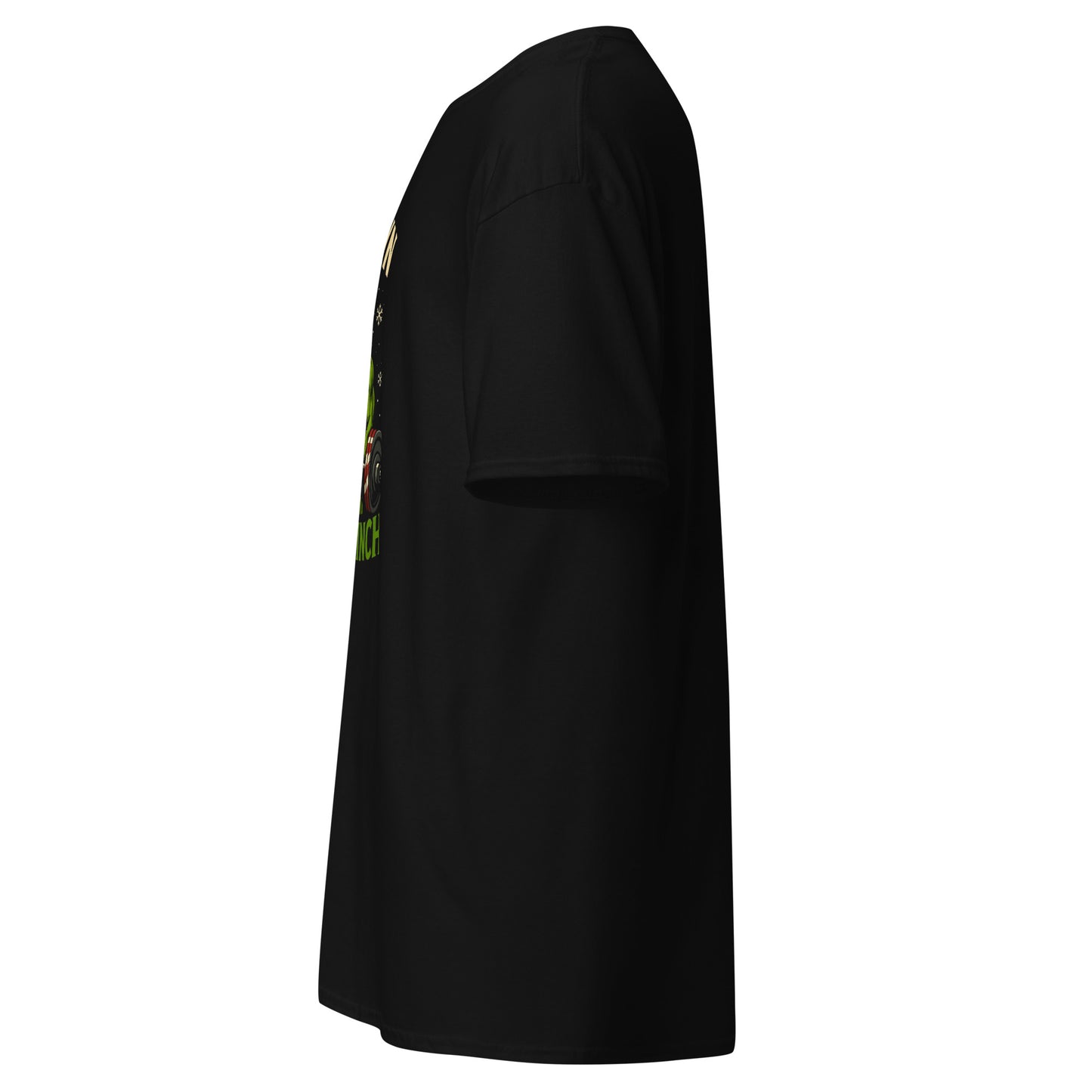 Saiyan Genetics No Pain No Grinch T-Shirt Seitenansicht Unisex