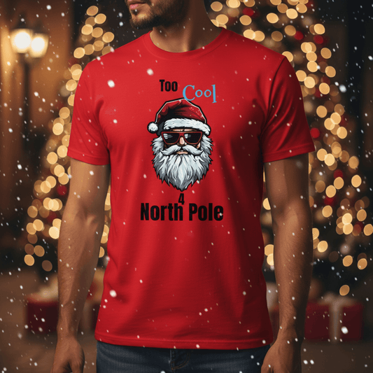 Saiyan Genetics Too Cool 4 North Pole Unisex T-Shirt Weihnachtsgeschenk